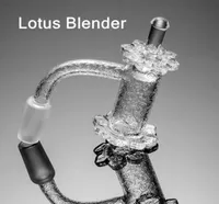 Lotus Blender Quartz Banger Kit with Carb Cap Smoking 10mm 14mm Male Cyclone Spinning Etch Terp Slurper Nails 90 Degrees for Dab R2263962