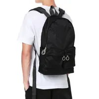 Men Designer bag Fashion brand Men Schoolbag backpack computer bag black Youth sports Canvas Backpacks Waterproof and wear resista236q