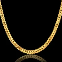 Compare with similar Items Snake Choker Chain Necklace 18K Yellow Gold Filled Jewelry Whole 5MM Gift For Men Cuban Link Chain 231n