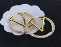 Earrings Designer Fashion Gold Hoop Earrings Ladies Lady Party Earrings Wedding Couple Gifts Engagement Bridal Jewelry7687360