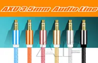 1M Male to Male 35mm Universal Gold Plated Auxiliary Audio Stereo Jack Cable AUX Cord Jack to Jack Device1056572