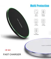 10W Qi Wireless Charger for iPhone 11 X XS XR 8 Plus Huawei P30 P20 Pro Fast Wireless Charging Pad for Samsung S20 S9 S10 Xiaomi m3274232