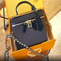 designer Cosmetic bag popular classic Case leather women shoulder bags Tote handbag presbyopic makeup case purse ju609219g