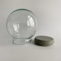 Promotional Gift 45 65 80100 120 mm Diameter DIY Empty glass snow globe wholes 201125333L