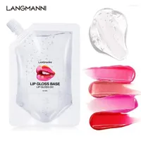 Lip Gloss Handmade DIY Clear Base Oil Moisturizing Lipstick Multi-functional Practical Convenient Liquid Cosmetics Gel 50ml