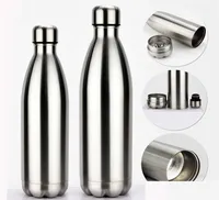 Storage Bottles Jars Diversion Water Bottle Secret Stash Pill Organizer Can Safe Stainless Steel Tumbler Ing Spot For Money Bonus 9301741