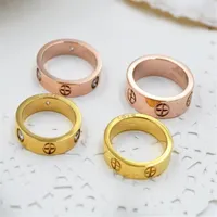 Love Screw Ring mens Band Rings 3 Diamonds 2021 designer luxury jewelry women Titanium steel Alloy Gold-Plated Craft Gold Silver R261i