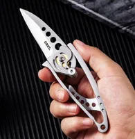CRKT 5102 Rotating Snap Lock Folding knife D2 Blade Camping Outdoor Tactical Pocket Knife8353959