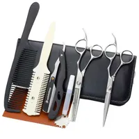 5 5 Damascus Hair Scissors Razor Hairdressing Scissor Professional Hair Dressing Scissors Barber Razor Japan Haircut Ki339o