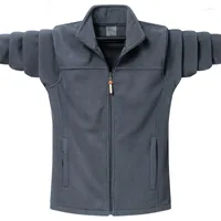 Men's Jackets Plus Size 8XL Autumn Winter Warm Tactical Fleece Men Casual Hoodies Sweatshirt Coats Male Hunting Sports Bomber Jacket