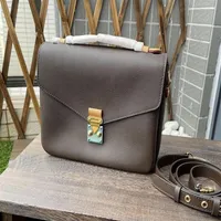 2021 factory sell high quality Genuine leather bag women Pochette Metis cross-boby fashion brand shoulder outdoor handbag 40170y