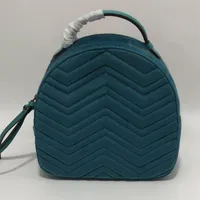 Famous designer brand new girl women school bag velour springs backpack shoulder bag handbag high quality200k
