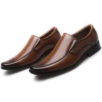 Dress Shoes Classic Business Mens Fashion Elegant Formal Wedding Slip on Office Oxford for Luxury d42 230325