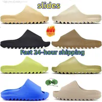 Foam Runner Slippers EVA for Men Woman Comfortable slider Vermillion Mineral Blue Onyx Pure Sandals Slide Slipper Ochre Bone Resin Clog Desert Ararat slides 36-48