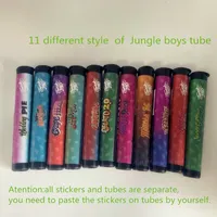 Pre roll Packaging Jungle Boys Tubes Packaging Bottles with stickers Alienlabs runtz Prerolled Joint Tube Plastic Preroll