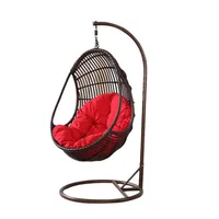 Egg Chair Swing Hammock Cushion Hanging Basket Cradle Rocking Garden Outdoor Indoor Home Decor No Camp Furniture266d