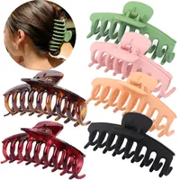 hot salling 11 cm large hair claw clip back head hair clip shark clip bath hair accessories headwear wholesale