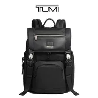 Tumi tuming backpack School bags 232651alpha Bravo series convenient magnetic snap men's computer backpacks2771