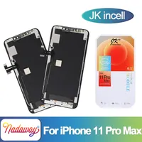 iPhone 11 Pro Max LCD Display Touch Digitizer Assembly Screen Screement Support IC 이식을위한 JK Incell