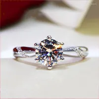 Cluster Rings CAOSHI Classic Design Wedding Bands For Women Dazzling Zirconia Delicate Eternal Engagement Ring Exquisite Bride Accessories