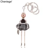 Keychins Fashion Key Ring Bag Pends Charms Women Keychain for Car Chains Holder Regalos al por mayor