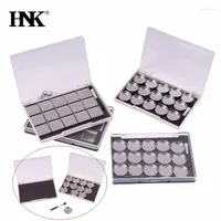 Storage Bottles DIY Eye Shadow Container Pans Makeup Cosmetic Empty Aluminum Palette Cases For Eyeshadow Tool