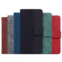 Geometric Leather Wallet Cases for Samsung S23 PLUS S22 Ultra A24 A34 A54 A14 A13 A33 A53 A73 5G iphone 14 pro max 13 Holder ID Card Slot stand Cover