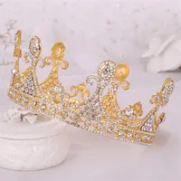 2021 beautiful Princess Headwear Chic Bridal Tiaras Accessories Stunning Crystals Pearls Wedding Tiaras And Crowns 12106303O