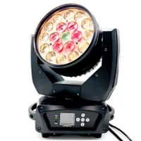 19x15W LED Zoom Beam Wash Circle Light control Main Mobile RGBW 4in1beam Professional DJ / LED Bar Stage Machine DMX512 dj Light