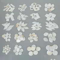 Other 8Mm 20Pcs 10Pcs Wholesale Natural Freshwater Shell Stone Loose Beads Charm Pendant For Jewelry Making Diy Earring Bracelet Neck Dhopi