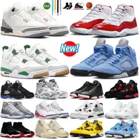 men women basketball shoes 3 4 5 6 11 12 13 cement 3s black cat 4s pine green seafoam unc 5s cherry 11s cool grey concord Flint 13s Playoffs 6s mens trainers sports sneakers