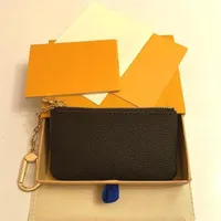 KEY POUCH M62650 POCHETTE Wallet CLES Designer Fashion Womens Men Ring Credit Card Holder Coin Purse Mini Bag Charm Accessories wa295G