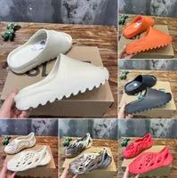 Designer Rubber Sandals Men Woman Sandal Ochre Bone Foam Slippers Black White Resin Slides Pure Slipper EVA Slide Fashion Classsic Clog Onyx Top-Quality Size 36-47