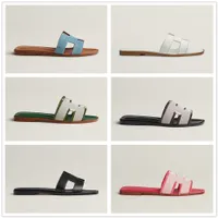 Designer de slides sandálias femininas masculinas chinelos chinelos de luxo bordado de fundo espesso de luxo impresso 35-42