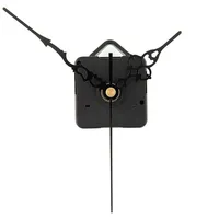 Whole- New DIY Mechanism Quartz Clock Movement Parts Replacement Repair Tools Set Kit All-Black Hands Gift elegant343J