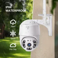 Two-way Voice Mobile Phone Remote WiFi HD IP Camera Outdoor Anti-theft Intelligent Alarm Electronic Zoom IP66 Waterproof Monitor
