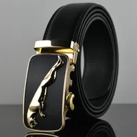 New fashion 100% Genuine Leather Men Belts Luxury Designer Belts Automatic Metal Buckle belt for men pants belt accessories242i