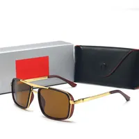 High Quality Brand Men Sunglasses Designer Polarized Eyewear Womens Fashion Sun glasses UV400 Square protection Glass With Boxs248P