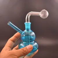 Wholesale Gourd glass ash catcher bong smoking accessory water dab rig bongs Ashcatcher pipes