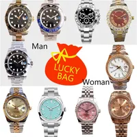 Luxury Gifts Men Women Automatic Movement Watches Super Lucky Mystery Boxes 2021 Most Popular New Premium Surprise Random 1pcs wat236V