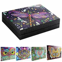 5D DIY Special Shaped Diamond Painting Jewelry Box Storage box Diamond Mosaic Embroidery Cross Stitch kits Home Decoration 201212246p