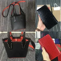 Handbag wallets Women Men Messenger Bags Platfor doodling designer handbags totes composite handbag genuine leather purse red bott284e