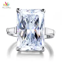 Star 8 5 Carat Solid 925 Sterling Silver Wedding Engagement Ring Luxury Jewelry CFR8117311Z