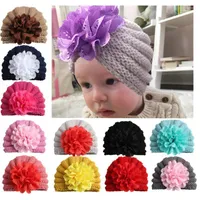 Hats Style Yarn Porous Bead Caps European And American-Style Baby India Cap Children's Pullover Hat1