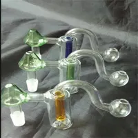 Hookahs Diamond filter pan Wholesale Glass bongs Oil Burner Glass Water Pipes Oil Rigs Smoking Free