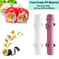 Tools Other Home Garden DIY Fast Machine Kitchen Tool Rolling Rice Mold Bazooka Japanese Rice Grinding Meat Mold Bento Accessories 230327