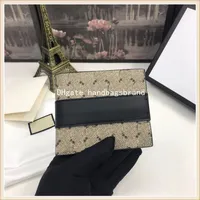 Italy short men wallets women letter wallet luxurys designers card holder leather Coin Purse ID purse with gift box251y