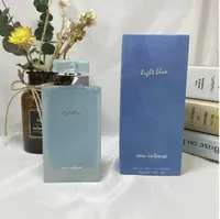 Light Blue Intense Cologne Woman Perfume Fragrance Lady 100ml EDP Spray Parfum Designer Long Charm Fragrances Girl Gifts Wholesale