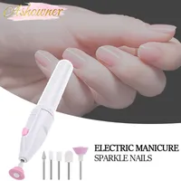 Manicure Nail Set Electric 5 in 1 Machine Drill File Grinder Grooming Kit Kit Buffer Polisher Remover 230328