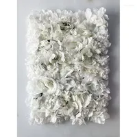Party Decoration White And Pink Artificial Rose Flowers Wall For Wedding Anniversaire Celebration Decor Baby Shower Props Customized